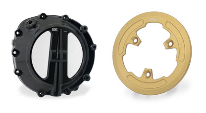 Voordeelpakket transparant koppelingsdeksel + drukplaatcover BMW S1000RR (2023-2024)