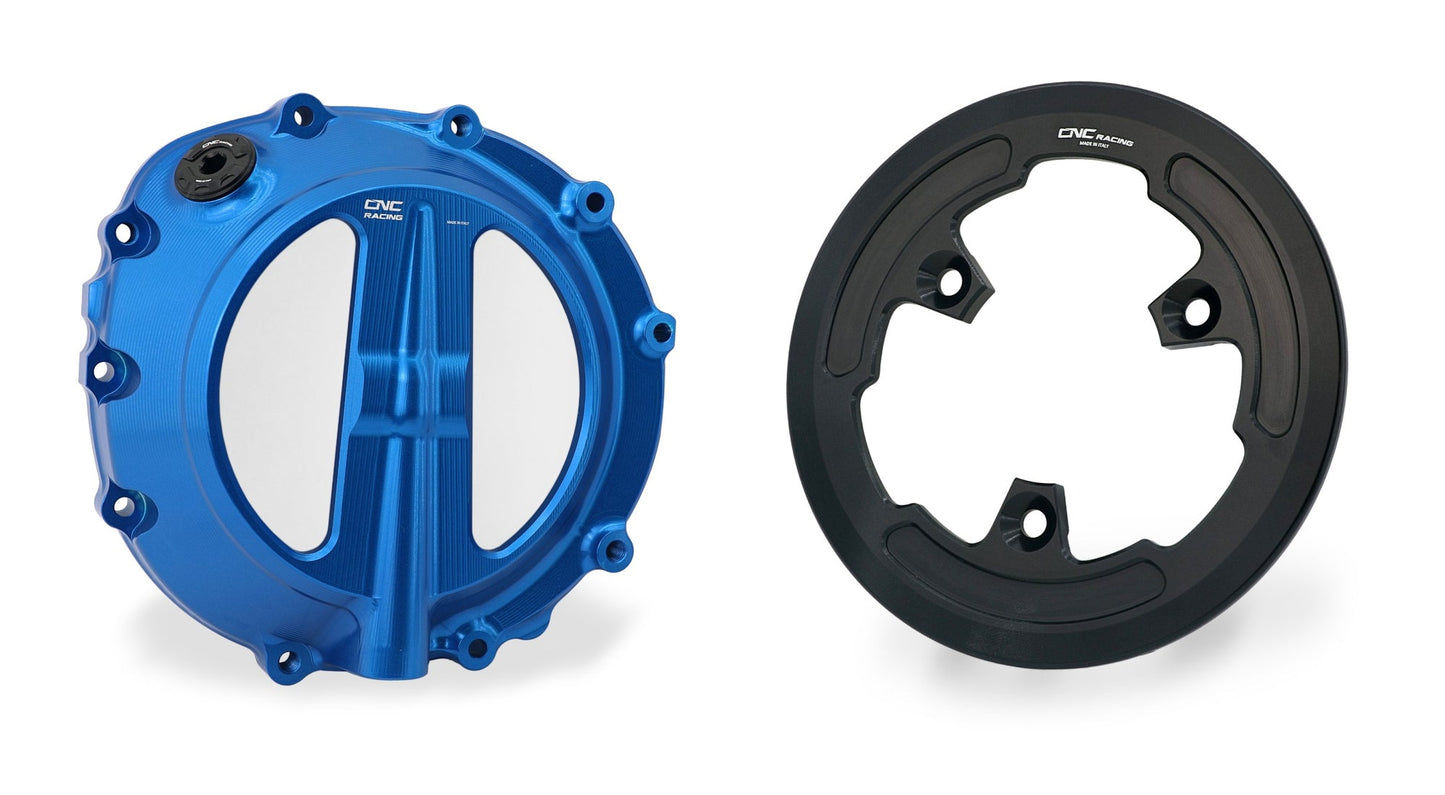 Voordeelpakket transparant koppelingsdeksel + drukplaatcover BMW S1000XR (2020-2023)