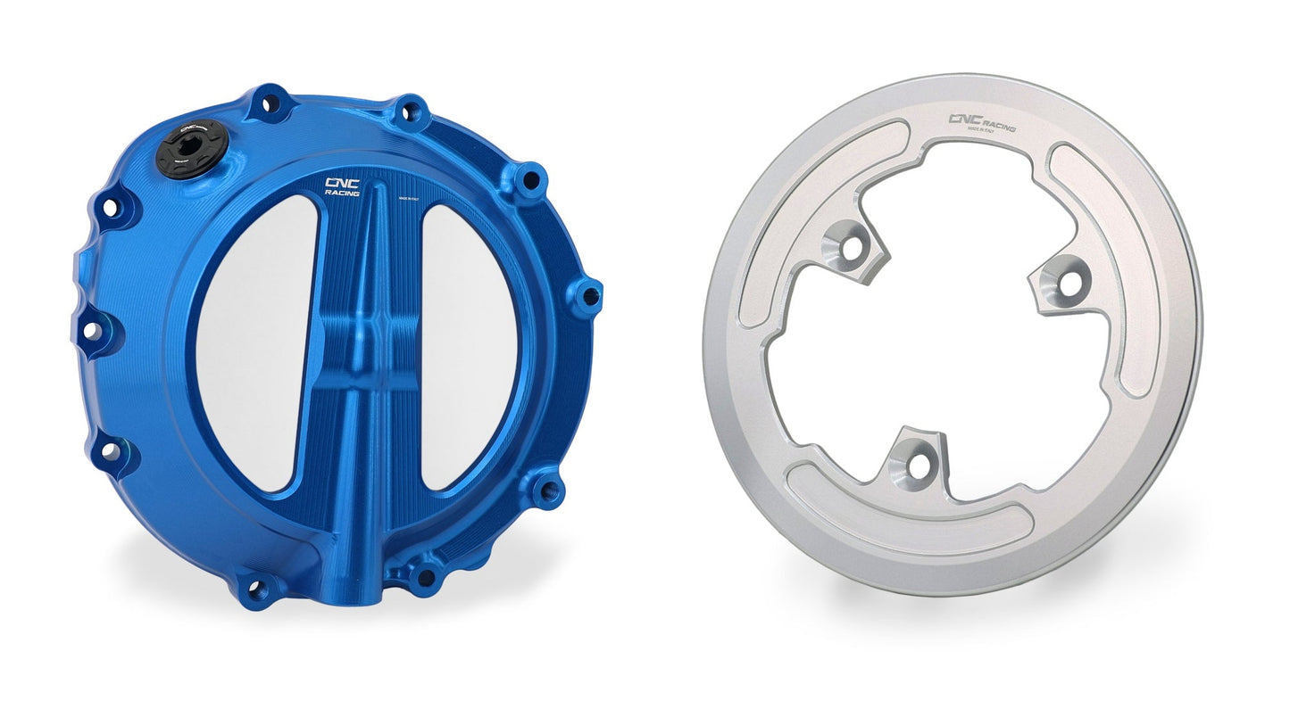 Voordeelpakket transparant koppelingsdeksel + drukplaatcover BMW S1000RR (2023-2024)