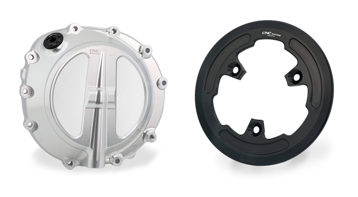 Voordeelpakket transparant koppelingsdeksel + drukplaatcover BMW M1000R (2025+)