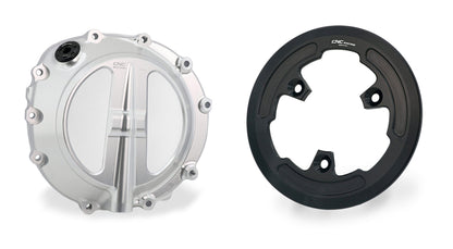 Voordeelpakket transparant koppelingsdeksel + drukplaatcover BMW M1000RR (2021-2022)