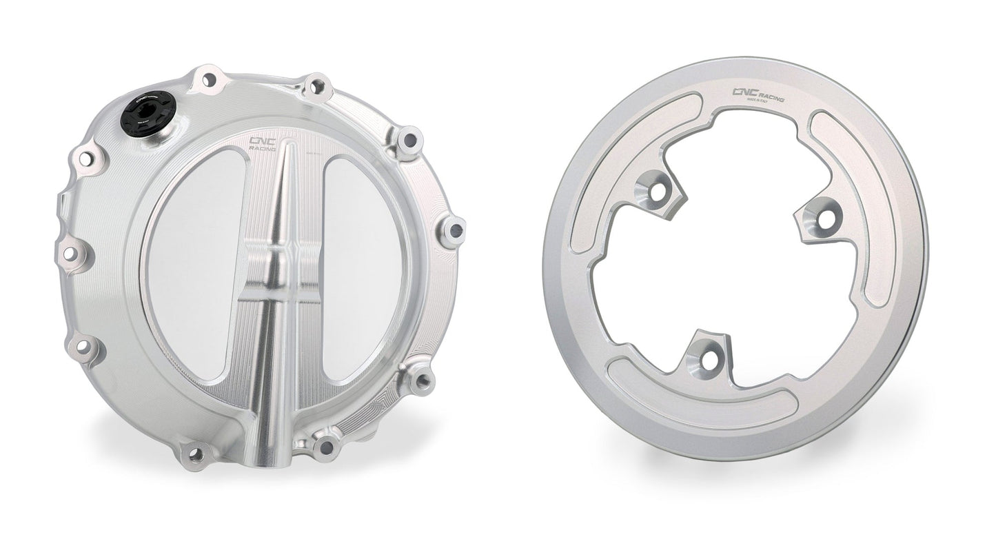 Voordeelpakket transparant koppelingsdeksel + drukplaatcover BMW S1000RR (2023-2024)