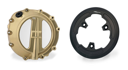 Voordeelpakket transparant koppelingsdeksel + drukplaatcover BMW M1000RR (2025+)
