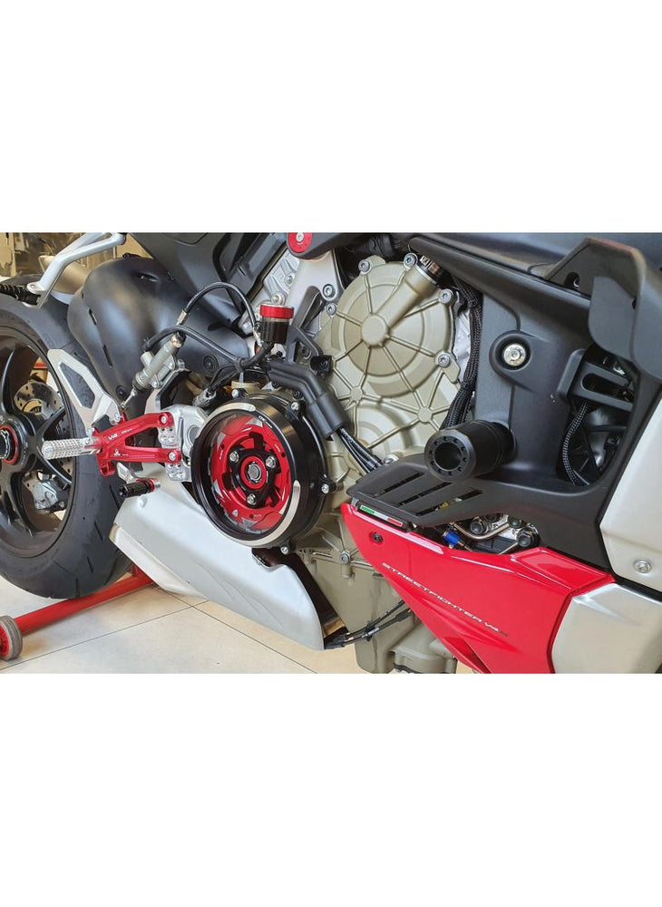 
                  
                    Clear Clutch Cover - Conversion Kit Ducati Streetfighter V4
                  
                