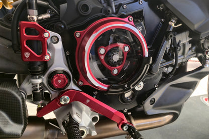 Transparant koppelingsdeksel Ducati Panigale V2 MM93 (2026)