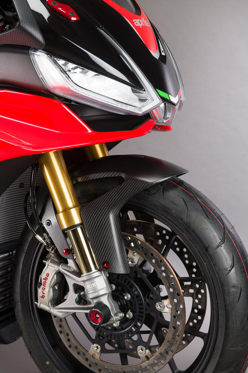 Lightech carbon voorspatbord (glanzend) Aprilia RS 660 (2020-2023)