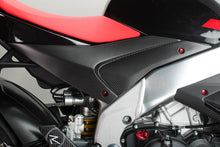 Lightech carbon onderste tank panelen (2 st.) (glanzend) Aprilia Tuono V4 Factory (2021-2022)