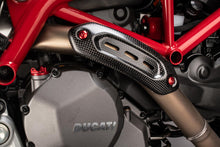 Lightech carbon achterbrug beschermers (2 st.) (glanzend) Ducati Hypermotard 950 (2019-2025)