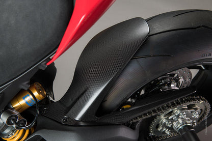 Lightech carbon achterspatbord (glanzend) Ducati Panigale V4 (2018-2024)