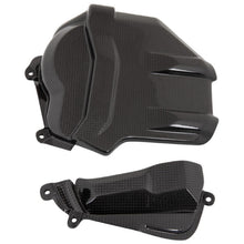 Lightech carbon motorblok covers (2 st.) (glanzend) Ducati Streetfighter V4 S (2020+)