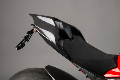 Lightech carbon achterkuip (glanzend) Ducati Panigale V4 (2018-2024)