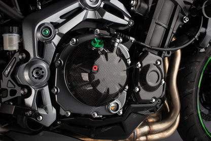 Lightech Carbon Clutch Cover (Glossy) Kawasaki Z900 SE (2022-2024)