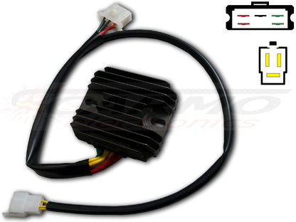 Carmo CARR694VF MOSFET spanningsregelaar / gelijkrichter Suzuki VS1400 Intruder (1987-1995)