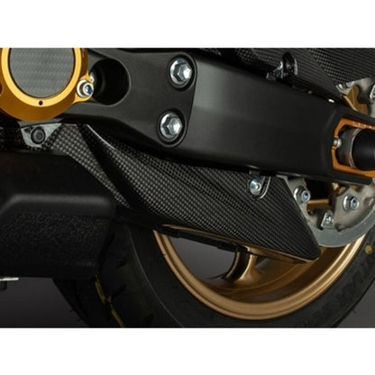 Couvercle de courroie de distribution Lightch Carbon Lower (brillant) Yamaha T-MAX 530 (2017-2020)