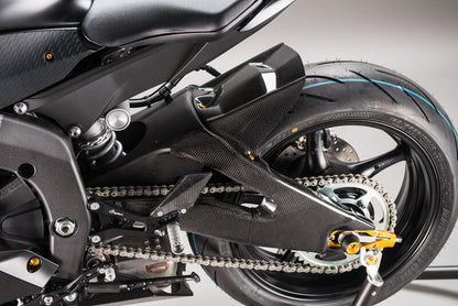 Lightech carbon achterspatbord (glanzend) Yamaha R6 (2006+)