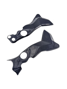 Lightech Carbon Frame Protectors (2 st) (glansig) Yamaha R7 (2022+)