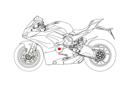Timing Inspectie Cover Dynamodeksel Ducati Panigale V4 R (2026+)