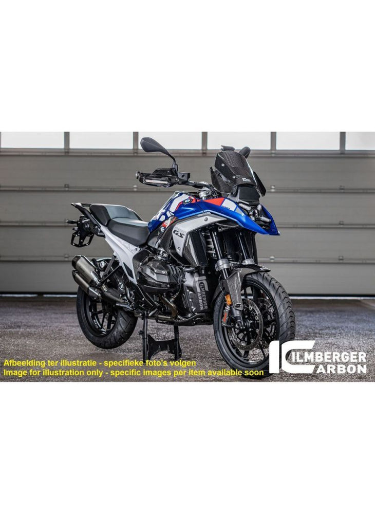 Vindrutan glansig kol BMW R1300GS (2024+)