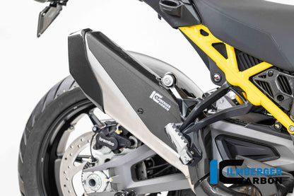 Uitlaat hitteschild glanzend carbon Ducati Multistrada V4S (2025+)