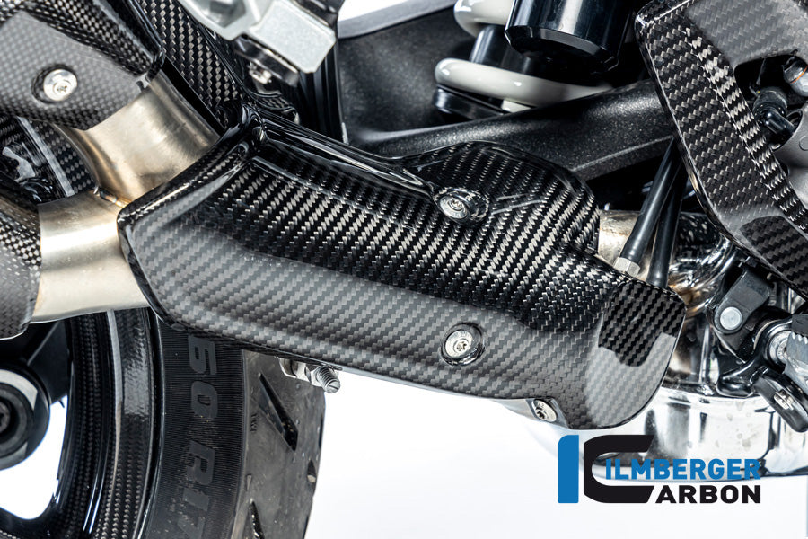 Uitlaat Hitteschild glanzend carbon BMW R1300GS TE 2023+