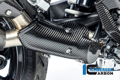 Uitlaat Hitteschild glanzend carbon BMW R1300GS TE 2023+