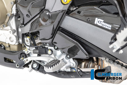 Heelplate links glanzend carbon Ducati Multistrada V4RS (2024)