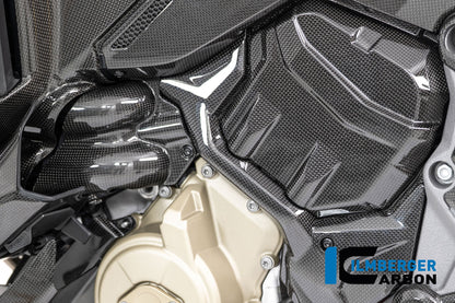 Waterpomp beschermer glanzend carbon Ducati Multistrada V4 (2021-2024)