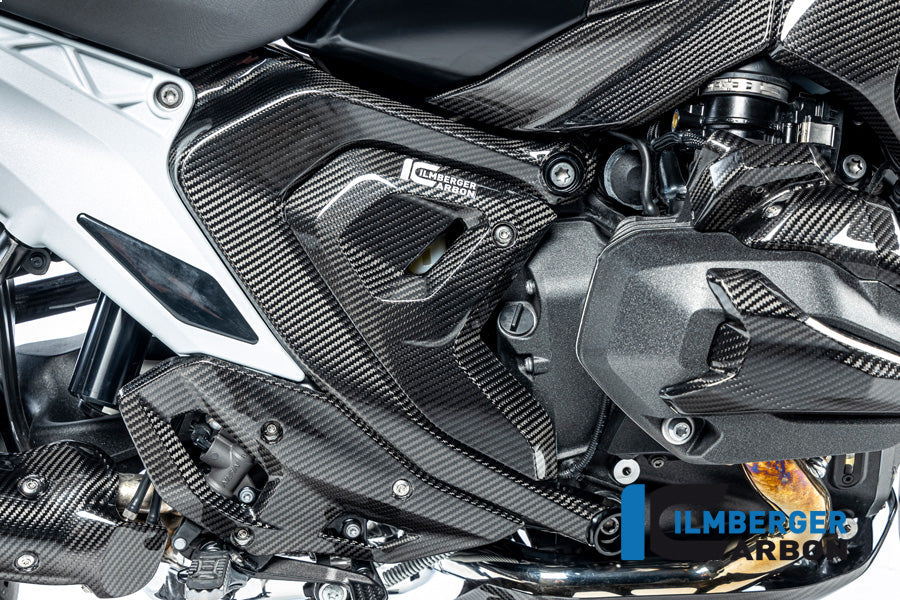 Frame Cover rechts glanzend carbon BMW R1300GS Triple Black 2023+