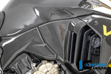 Rechter tankpaneel glanzend carbon Ducati Multistrada V4S (2025+)