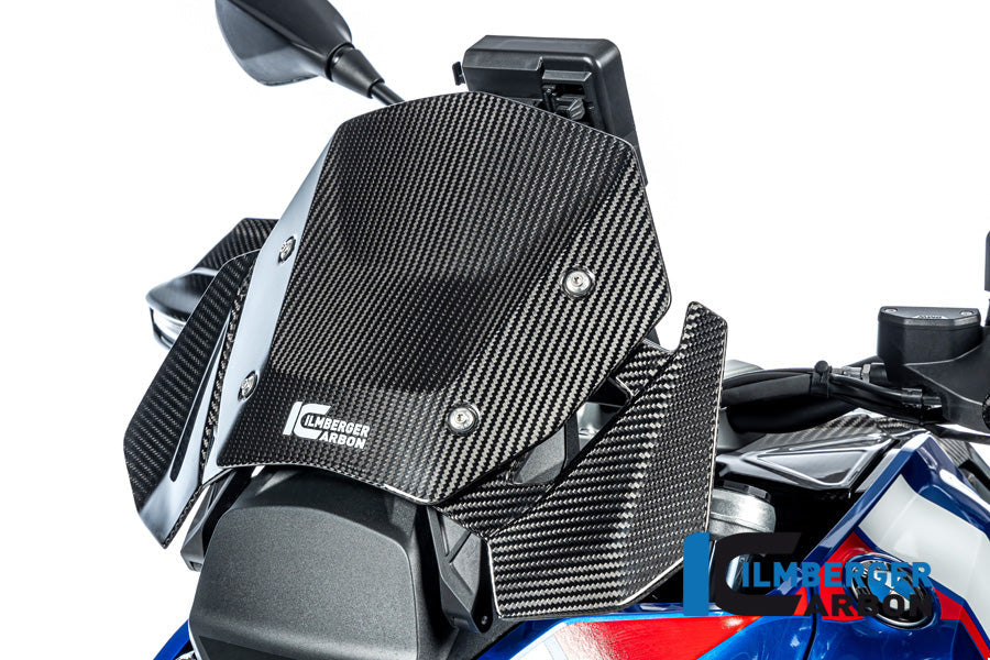 Windbeschermer links glanzend carbon BMW R1300GS TE 2023+