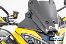 Topkuip windgeleider rechts glanzend carbon Ducati Multistrada V4 (2021-2024)