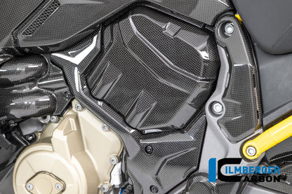 Cilinderkop cover links glanzend carbon Ducati Multistrada V4S Sport (2021-2024)