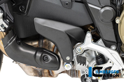 Heelplate rechts mat carbon Ducati Multistrada V4RS (2024)