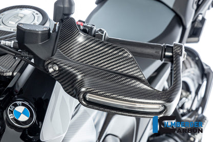 Handkap handbeschermer Hoog met Knipperlicht links mat carbon BMW R1300GS TE 2023+
