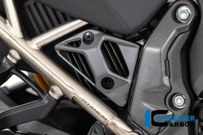 Driehoekige framecover rechts mat carbon Ducati Multistrada V4 (2025+)