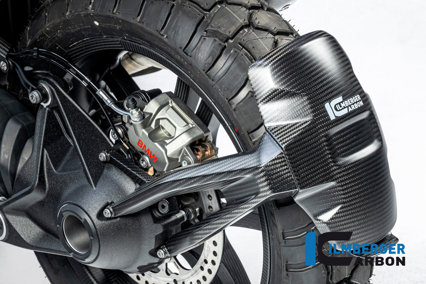 Spatscherm achterwiel mat carbon BMW R1300GS 2023+