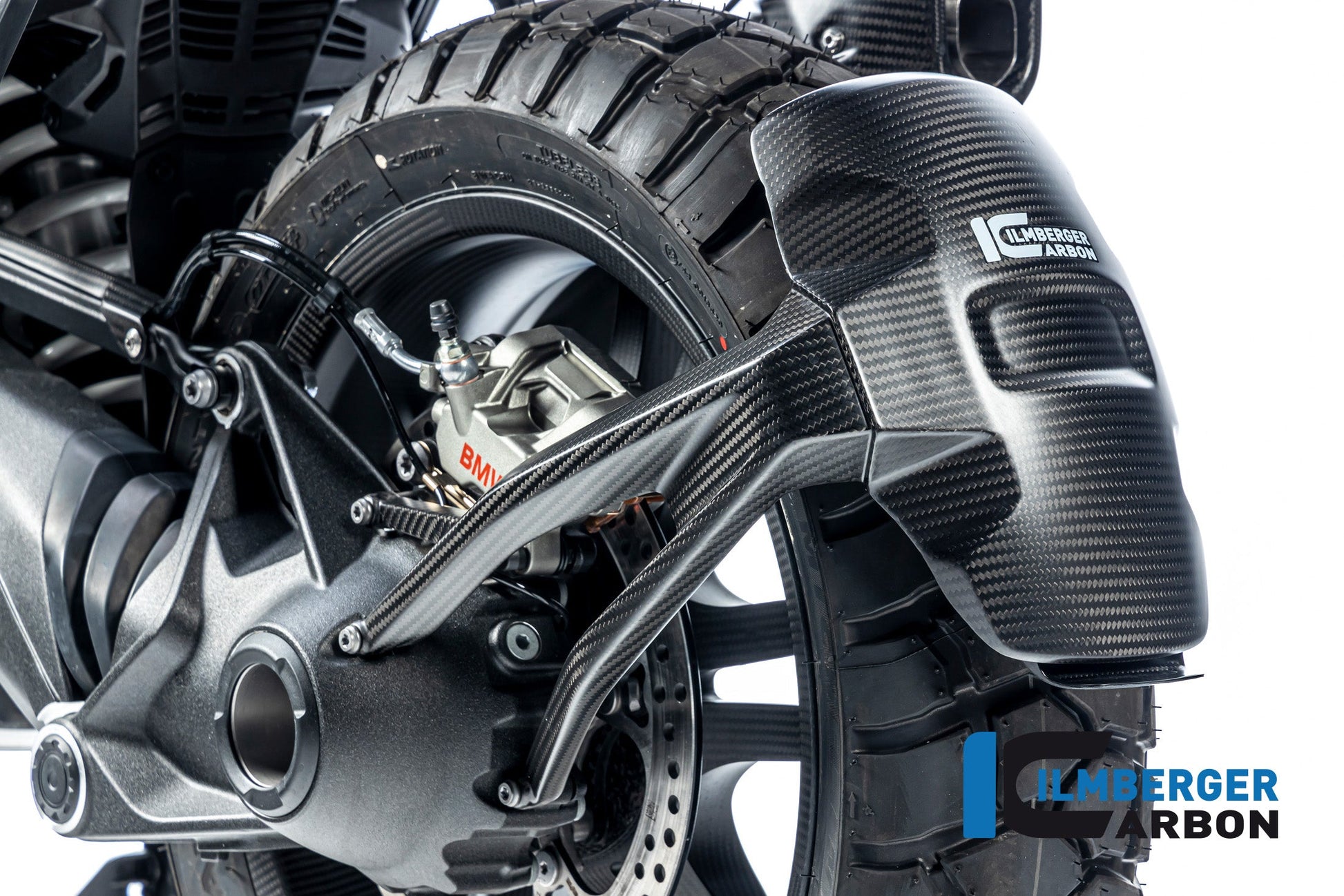 Spatscherm achterwiel mat carbon BMW R1300GS TE 2023+