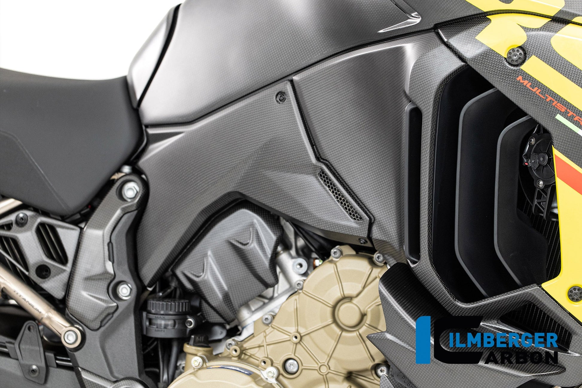 Rechter tankcover mat carbon Ducati Multistrada V4RS (2024)