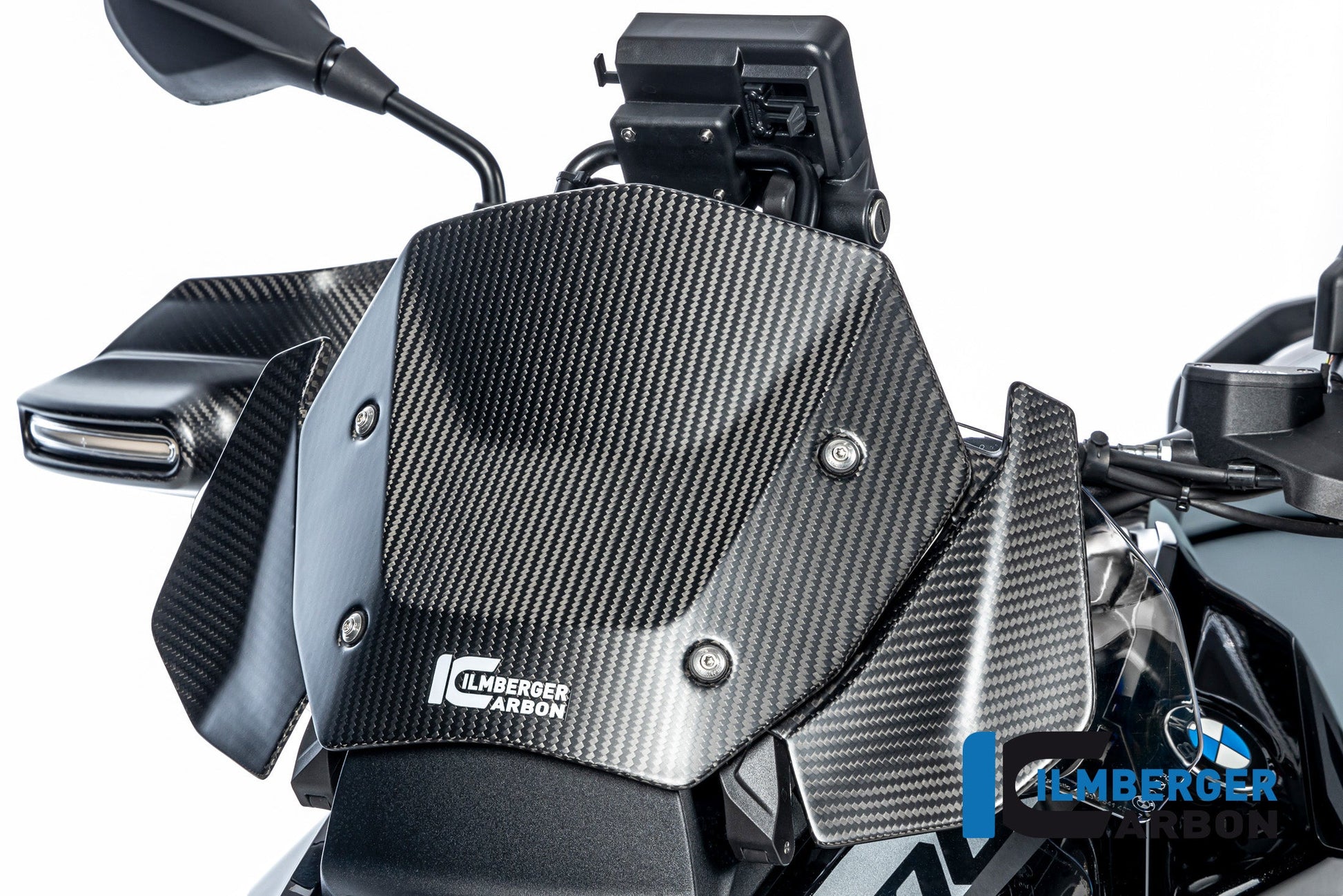 Windbeschermer links mat carbon BMW R1300GS TE 2023+