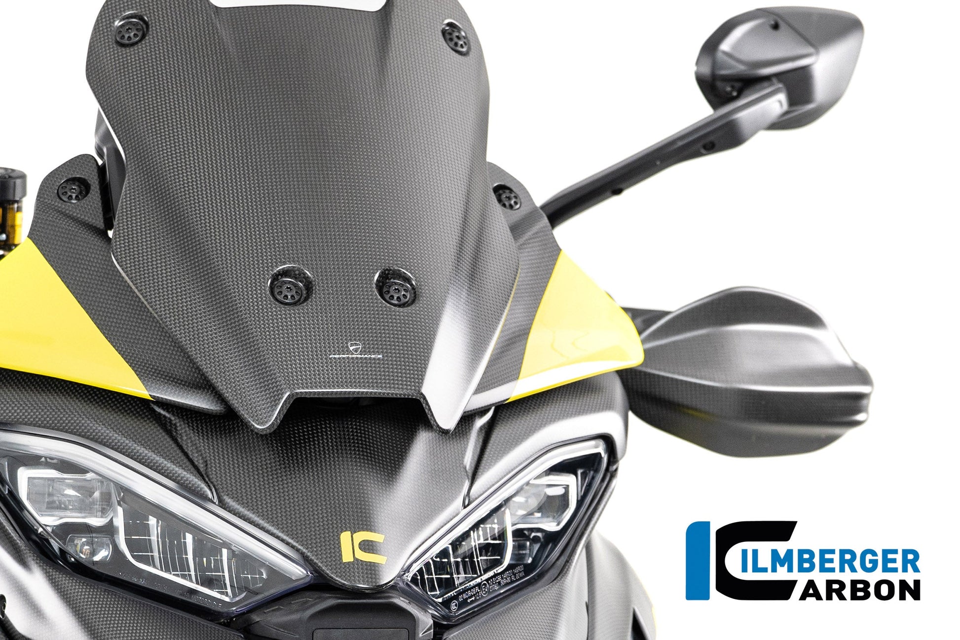Topkuip windgeleider links mat carbon Ducati Multistrada V4S Sport (2021-2024)