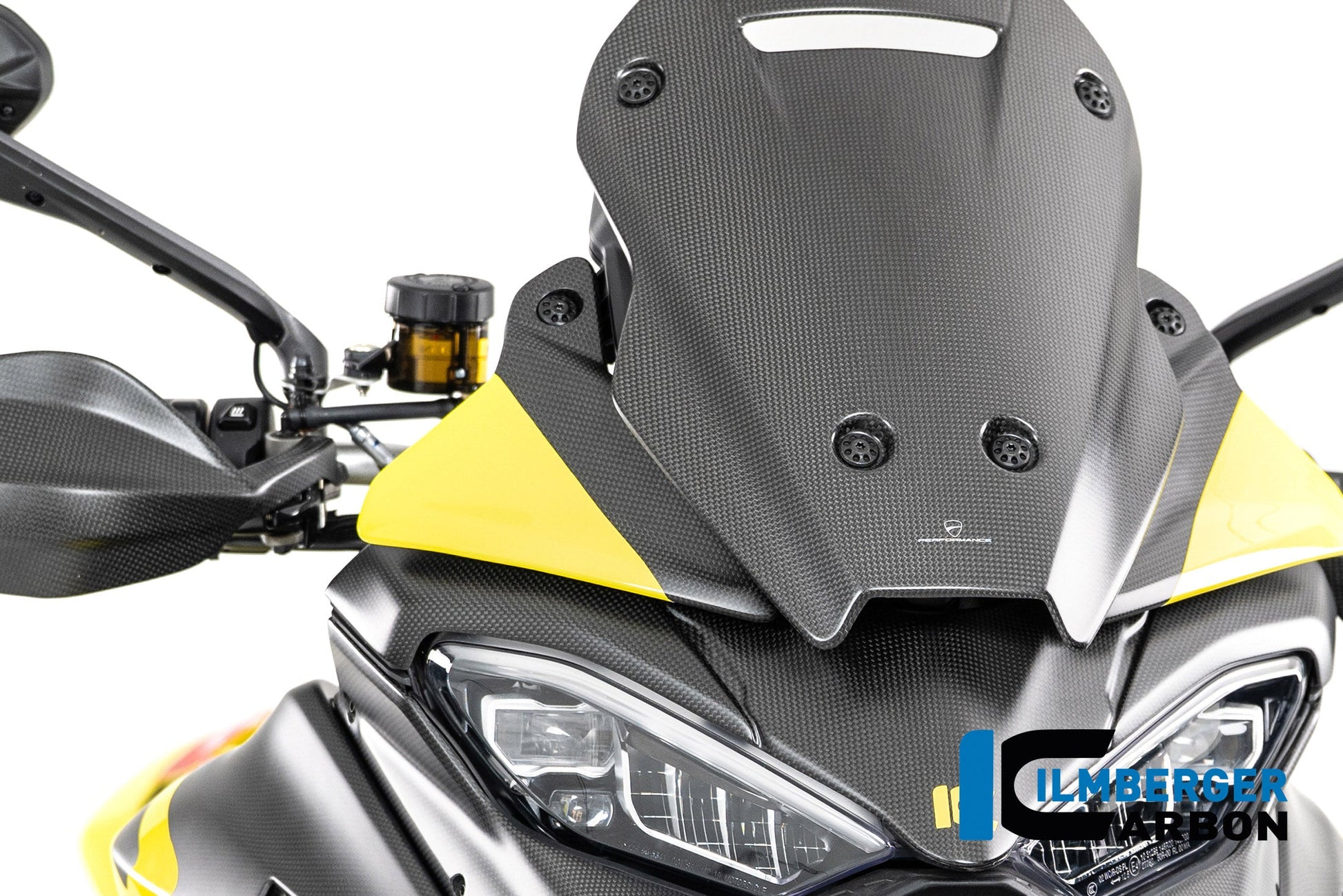 Topkuip windgeleider rechts mat carbon Ducati Multistrada V4S (2021-2024)