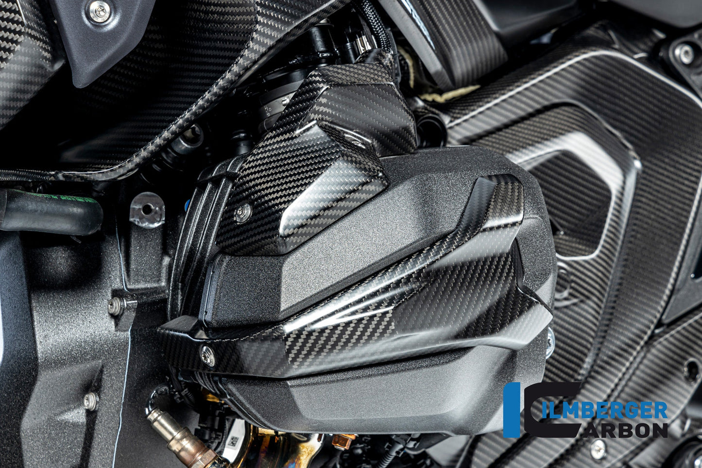 Bougie Cover links mat carbon BMW R1300GS Trophy 2023+