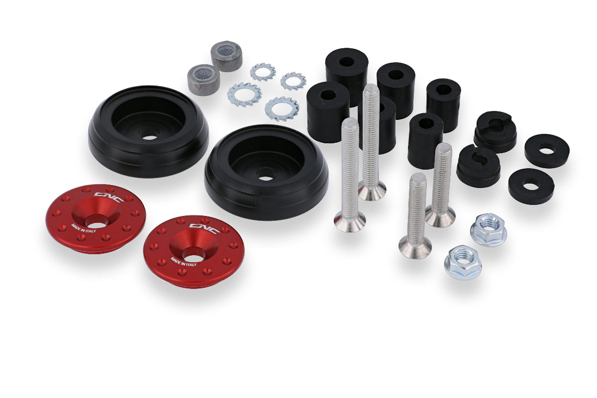 Stuurgewichtset 'SuperLight' Honda NC700S (2012-2013) leveringsomvang en details rode set