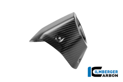 Uitlaatdemper beschermer (Achterzijde) mat carbon BMW R1300GS Triple Black 2023+