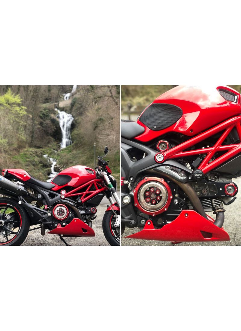 Timing Belt Cover kit 'Gear' Scrambler Monster Hypermotard