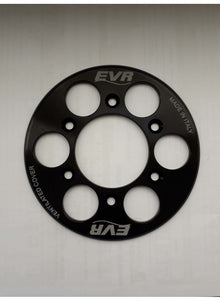 EVR topplaat voor geventileerde drukplaat - zwart Ducati 998S (2002-2003)