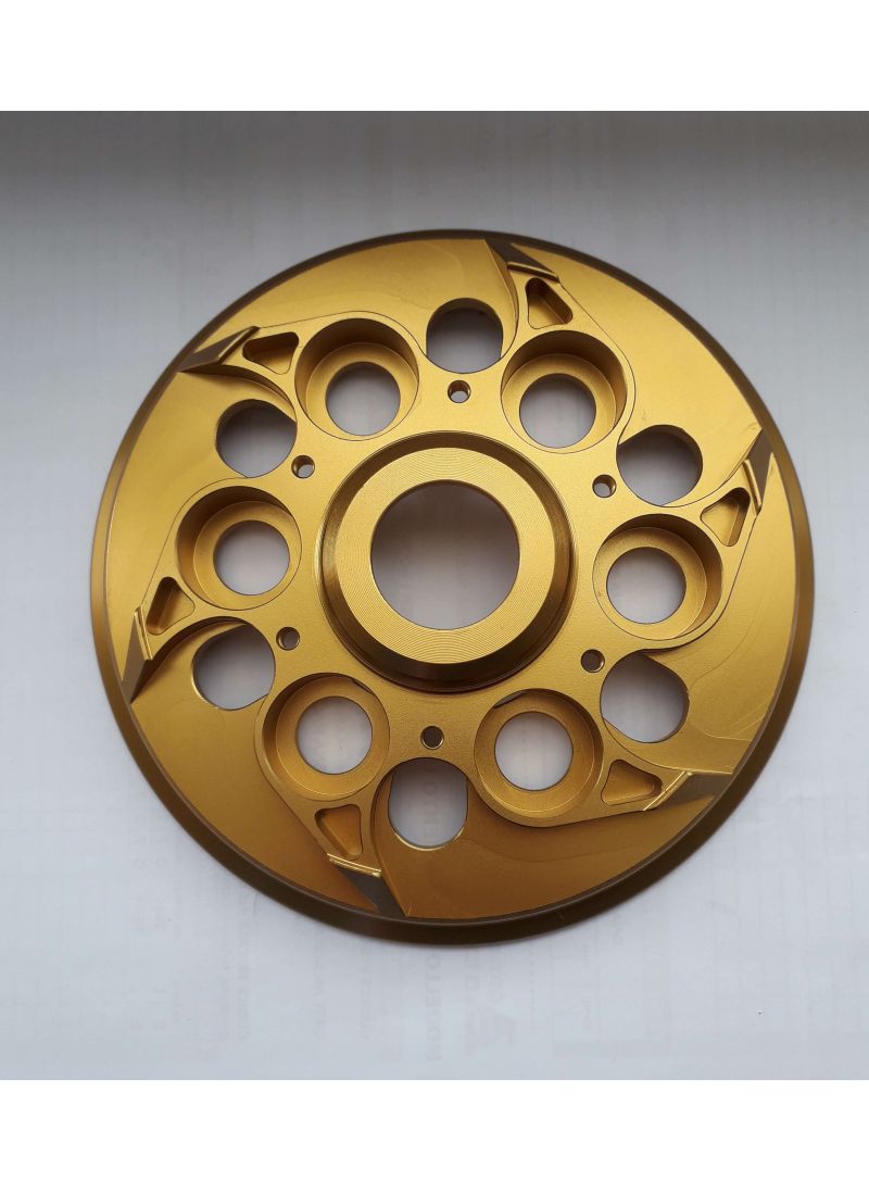 EVR vented pressure plate (base plate only) - gold coloured