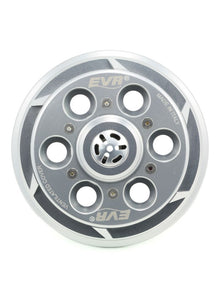 EVR vented pressure plate for clutch - silver coloured base / silver coloured top plate