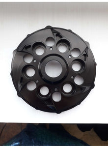 EVR Anti-clank basisplaat voor anti-clank drukplaat - zwart Ducati Hypermotard 1100 EVO (2010-2012)