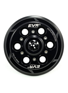 EVR Anti-clank Drukplaat Koppeling - basis zwart / zwarte topplaat Ducati Hypermotard 1100S (2007-2009)